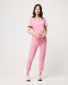 FLORENCE Three Chest Pocket Scrub Top - Picasso Pink | SLTECH™