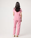 EDITH Straight Leg Scrub Pants - Picasso Pink | SLTECH™
