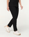 CLARISSA Skinny Leg Scrub Pants - Black | SLTECH™