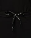 CLARISSA Skinny Leg Scrub Pants - Black | SLTECH™