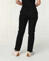 CLARISSA Skinny Leg Scrub Pants - Black | SLTECH™
