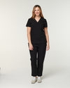 CLARISSA Skinny Leg Scrub Pants - Black | SLTECH™