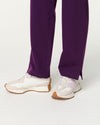 EDITH Straight Leg Scrub Pants - Aubergine | SLTECH™