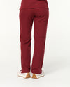EDITH Straight Leg Scrub Pants - Maroon | SLTECH™