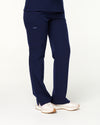 EDITH Straight Leg Scrub Pants - Navy | SLTECH™