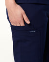 EDITH Straight Leg Scrub Pants - Navy | SLTECH™