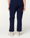 CLARISSA Skinny Leg Scrub Pants - Navy | SLTECH™