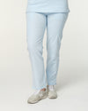 CLARISSA Skinny Leg Scrub Pants - Powder Blue | SLTECH™