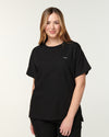 FIONA Crew Neck Scrub Top - Black | SLTECH™