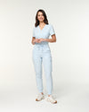 LUCY Jogger Scrub Pants - Powder Blue | SLTECH™