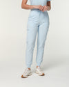 LUCY Jogger Scrub Pants - Powder Blue | SLTECH™