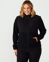 Women's Fleece Jacket - Black | SLTECH™