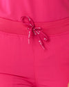 LUCY High Waisted Jogger Scrub Pants - Candy Pink | SLTECH™ - CLEARANCE