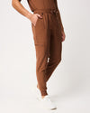 HOWARD Jogger Scrub Pants - Pecan Brown | SLTECH™