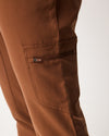 HOWARD Jogger Scrub Pants - Pecan Brown | SLTECH™