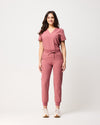 LUCY Jogger Scrub Pants - Mauve | SLTECH™