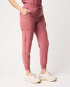 LUCY Jogger Scrub Pants - Mauve | SLTECH™