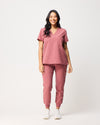 LUCY Jogger Scrub Pants - Mauve | SLTECH™