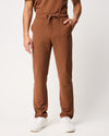 VICTOR Straight Leg Scrub Pants - Pecan Brown | SLTECH™
