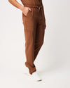 VICTOR Straight Leg Scrub Pants - Pecan Brown | SLTECH™
