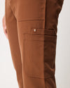 VICTOR Straight Leg Scrub Pants - Pecan Brown | SLTECH™