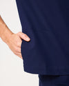 HENRY Crew Neck Scrub Top - Navy | SLTECH™