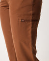 LUCY Jogger Scrub Pants - Pecan Brown | SLTECH™