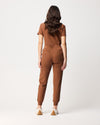 LUCY Jogger Scrub Pants - Pecan Brown | SLTECH™