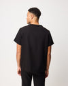 HENRY Crew Neck Scrub Top - Black | SLTECH™