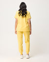 FLORENCE Three Chest Pocket Scrub Top - Meadow Yellow | SLTECH™