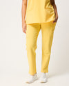 CLARISSA Skinny Leg Scrub Pants - Meadow Yellow | SLTECH™