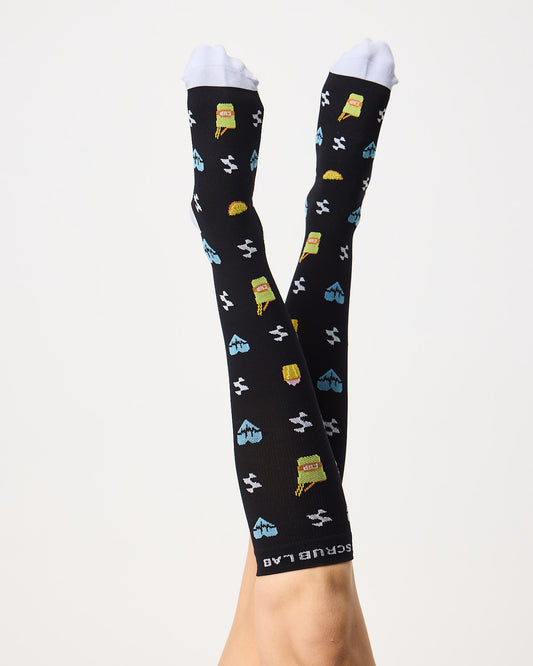 RUNNING ON SNACKS Compression Socks