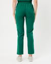 CLARISSA Skinny Leg Scrub Pants - Hunter Green | SLTECH™