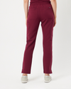 CLARISSA Skinny Leg Scrub Pants - Maroon | SLTECH™