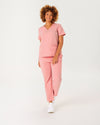 CLARISSA Skinny Leg Pants - Peach Quartz | SLTECH™