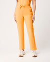 CLARISSA Skinny Leg Scrub Pants - Tangerine Orange | SLTECH™