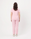 CLARISSA Skinny Leg Scrub Pants - Powder Pink | SLTECH™