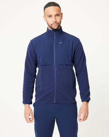 Men's Fleece Jacket - Navy | SLTECH™
