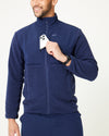 Men's Fleece Jacket - Navy | SLTECH™