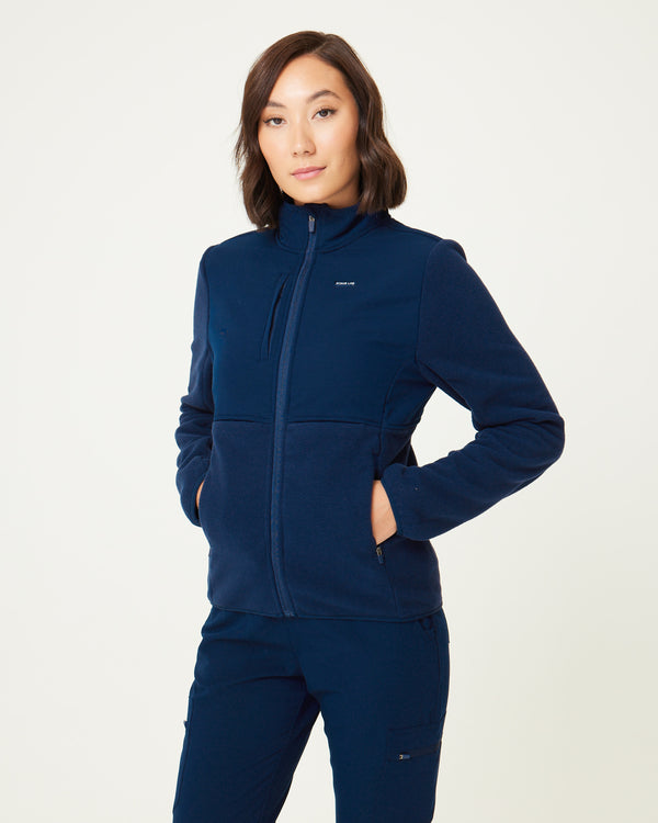 Women’s Fleece Jacket - Navy | SLTECH™