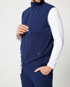 Men's Fleece Vest - Navy | SLTECH™