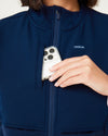 Women's Fleece Vest - Navy | SLTECH™