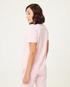 FLORENCE Three Chest Pocket Scrub Top - Powder Pink | SLTECH™