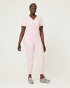 FLORENCE Three Chest Pocket Scrub Top - Powder Pink | SLTECH™