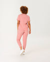 FLORENCE Three Chest Pocket Scrub Top - Peach Quartz | SLTECH™