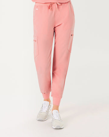 LUCY Jogger Scrub Pants - Peach Quartz | SLTECH™