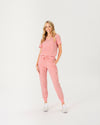 LUCY Jogger Scrub Pants - Peach Quartz | SLTECH™