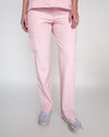 EDITH Straight Leg Scrub Pants - Powder Pink | SLTECH™