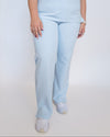 EDITH Straight Leg Scrub Pants - Powder Blue | SLTECH™