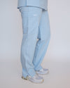 EDITH Straight Leg Scrub Pants - Powder Blue | SLTECH™